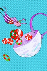 Minted Mouse and cup