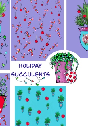 Holiday Succulents